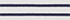 Ivory/Deep Sea Breton Stripes