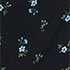 Black/Cobalt Tiny Floral