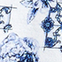 White/Blue Toile