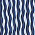 Radiant Navy Wavy Stripes