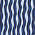 Radiant Navy Wavy Stripes
