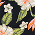 Hibiscus Floral/Black