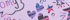Fuchsia Pink Doodles