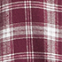 Rich Burgundy/Ivory Plaid
