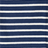 Deep Sea/Ivory Breton Stripe