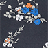 Steel Gray Fall Floral