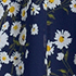 Deep Sea Navy Tossed Daisies