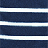 Deep Sea Navy/Ivory Stripe