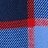 Cobalt Blue/Vibrant Red Tartan