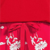 Compass Red/Ivory Floral
