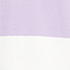 Lilac/Ivory Wide Stripe