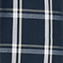 Classic Navy Offset Windowpane