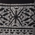 Gray/Black Snowflake Fairisle
