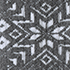 Ivory Snowflake/Dark Charcoal
