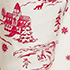 Ivory/Red Winter Village