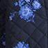 Navy Floral/Navy Gingham