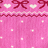 Red Bow/Bright Pink