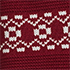 Garnet/Ivory Latte Fairisle
