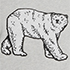 Chenille Bear/Gray Heather