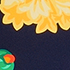 Navy/Exploded Poppy Floral