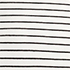 Ivory/Black Narrow Stripe