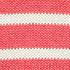 Coral/Ivory Mini Stripe