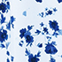 Clearlake Blue Poetic Floral