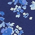 Deep Sea Navy Poetic Floral
