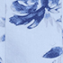 Misty Blue Graphic Floral