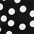 Black/Egret White Tossed Dots