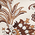Ivory Latte Ornate Floral