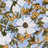 Clear Blue Sky Floral Blossom