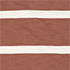 Earthen Clay/Ivory Stripe