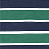 Radiant Navy/Green Stripe