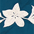 Baltic Teal Floral Vine
