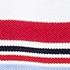 White/Compass Red Stripe