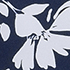 Navy Blossom Floral