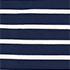 Deep Sea Navy Clean Stripe