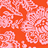 Radiant Orange Floral Medley