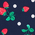 Navy/Berry Dot