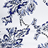 White/Blue Vintage Floral