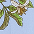 Light Sea Blue Citrus Print