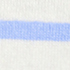 Ivory/Clear Blue Breton Stripe