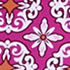 Pink Tegan Medallion