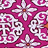 Pink Tegan Medallion