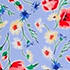 Soft Cloud Small Poppy Floral