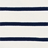 Ivory/Deep Sea Navy Stripe