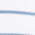 White/Light Storm Blue Stripe