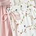 Ivory/Peach Floral Vine