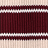 Oatmeal/Rich Burgundy Stripe